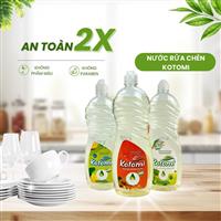 Review chi tiết nước rửa bát Kotomi: Liệu có đáng để đầu tư cho gia đình?