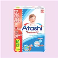 Tã (bỉm) quần Atashi gói siêu đại